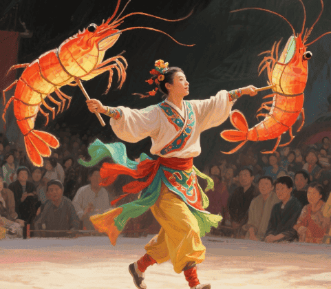 虾子灯