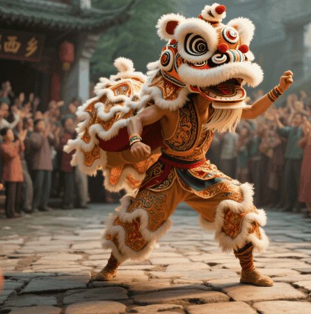 西乡狮子舞
