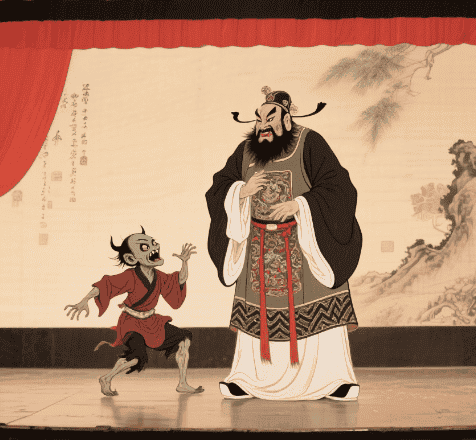 钟馗戏蝠