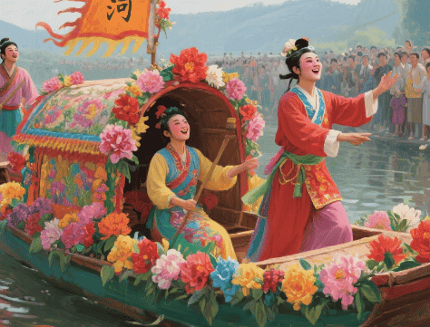 高渡花船
