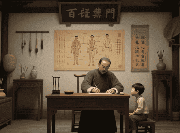谦字门儿科中医术